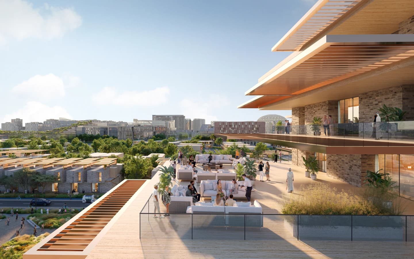 Expo Hills sustainable low-rise architecture, Expo City Dubai